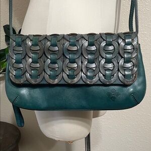 Patricia Nash Baku Medium Clutch Woven crossbody
